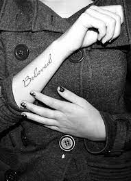 Beloved tattoo 2005 washington ave ste 105 baker city or 97814. Beloved Tattoo For Women On Arm Tattoos For Women Beloved Tattoo Believe Tattoos Trendy Tattoos