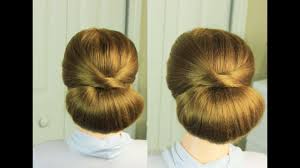 Prefer a flapper wedding hairstyle? Romantic Hairstyle For Medium Long Hair Low Chignon With Hair Padding Insert Hair Bun Youtube