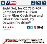 Dawson FO sights for CZ PCR? : r/CZFirearms