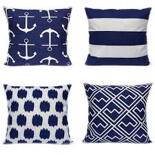 100 Nautical Pillows Nautical Pillow Covers Beachfront Decor Teal Throw Pillows Anchor Throw Pillows Teal Throw Pillow Covers