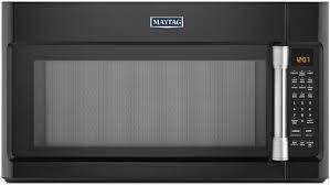 Enjoy delicious, healthy food with microwaves from whirlpool brand. Maytag Mmv5219de 2 1 Cu Ft Over The Range Microwave Oven With 1000 Watts 400 Cfm Venting System Sensor Cooking Wideglide Tray Interior Cooking Rack Quick Touch Settings 1 Rack And Incandescent Cooktop Lighting Black