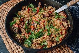 Xinjiang Lamb Rice Recipe Food Rice Cooking