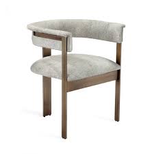 Darcy Hide Chair Bronze Dining Chairs Upholstered Dining Chairs Modern Dining Chairs
