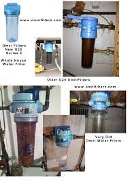 Identify Old U25 Omni Filter Whole House Water Filters