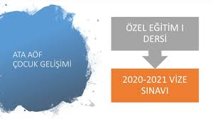 Aöf sınav soru ve cevapları ne zaman? Ata Aof Ozel Egitim I Dersi 2020 2021 Guz Vize Sinavi Soru Ve Cevaplari Cikmis Sorular Youtube