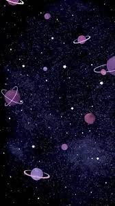 This hd wallpaper is about purple and blue galaxy illustration, digital art, colorful, night, original wallpaper. Cute Cartoon Characters Funny Aesthetic Profile Pictures Galaxy Space Aesthetic Laptop Wallpaper