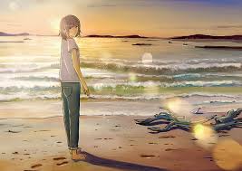 You may be able to find the same content in another format, or you may be able to find more information, at their web site. Hd Wallpaper Anime Original Beach Brown Eyes Brown Hair Short Hair Wallpaper Flare