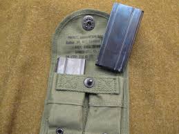 Ammunition Pouch Rainier Bell for M1 Garand and M1 Carbine. Unissued, NOS  USGI