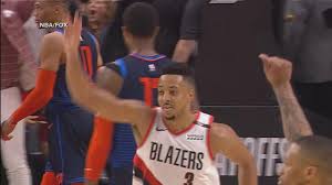 Check out the video and reactions inside the stack. Portland Trail Blazers Beat Oklahoma City Thunder In Buzzer Beater Shot Video Abc News