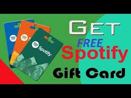 get spotify gift card for free 2018