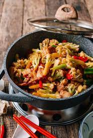 Chinese Dry Pot Cauliflower With Pork Belly The Woks Of Life Recipe Pork Belly Asian Recipes Pork Belly Recipes