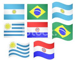 » paraguay vs brasil en vivo. South America Flags Argentina Brazil Uruguay Paraguay Clipart Images