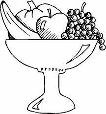 All of our coloring pages are free. Healthy Fruit In A Wide Basket Coloring Pages Fruit Coloring Coloring Library