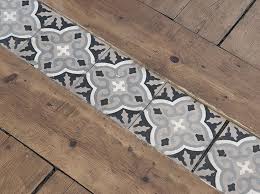 le melange carrelage et parquet joli place carreaux ciment sol de cuisine carreau de ciment