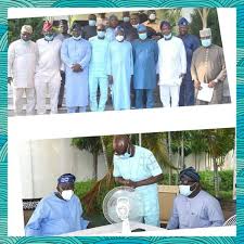 The efcc boss reportedly requested for the asset declaration form of the former governor of lagos when he was the head of lagos zonal. Photonews Lagos Caucus Of House Of Reps Paid A Courtesy Visit To Asiwaju Bola Ahmed Tinubu Hon Ademorin Kuye