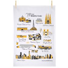 Melbourne Icon Tea Towel Hardtofind Melbourne Tea Towels Melbourne Tram