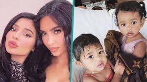 Jennifer garner spent less on her christmas lights, but. Kim Kardashian Kylie Jenner S Daughters Share Compliments Giggles In Precious Video