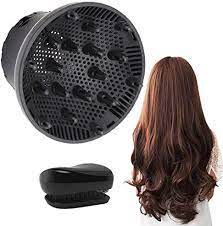 Attachments are included with this hair dryer. Hair Diffuser Universal Hair Diffuser Attachment Hair Dryer Diffuser Suitable For 3 6cm To 6 6cm Blow Dry Professional Salon Tool For Fine Thick Curly Frizzy And Wavy Hair Black Buy Online At Best