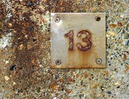 Metal 13 My Lucky Numbers Weird Phobias Number 13