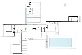 Richard Neutra Plan Kaufmann 1947 California Richard Neutra Architecture Garage Plan