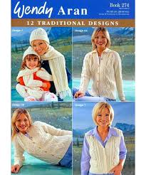Wendy with wool aran is a really versatile yarn that you'll love working with. Aran Traditional Designs 274 Wendy Irish Crafts