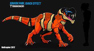 jp chaos effect tyrannonops updated 2017 by hellraptor on deviantart jurassic park poster jurassic park chaos effect