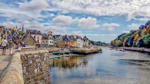 Port Saint Goustan Bretagne Morbihan Canal