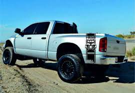 Dodge Ram Hemi 5 7l 6 4l 2x Decals For 1500 2500 3500 Vinyl Body Stripe Sticker Dodge Ram Dodge Trucks Ram Dodge