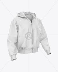 Download Harrington Hooded Jacket Mockup Half Side View In Apparel Mockups On Yellow Images Object Mockups Clothing Mockup Hooded Jacket Harrington Jacket PSD Mockup Templates