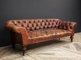 Chesterfield heaton 4 seater settee antique oxblood leather. Home Sofa Vintage Leather Chesterfield Sofa