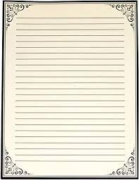 Writing a paper writing is a process, and no two people write in the same way. 100 X Vintage Style Elegant Antique Retro Ruled Writing Paper 100gsm Ideal For Writing Poems Lyrics Letters Notes Wedding Invitations And Printing Supplies Cream Size 8 5 X 11 Amazon De Stationery