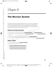 This site includes histology quizzes, histology games, slides, mnemonics, histology puzzles and tons of information about histology. Ch 8 The Nervous System Copyright 2015 F A Davis Company All Rights Reserved May Not Be Reproduced In Any Form Without Permission From The Publisher Course Hero
