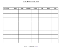 Blank Table Chart Template Chart And Printable World With Menu Chart Template 10 Professional Tem Printable Chore Chart Chore Chart Template Printable Chart
