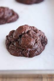 Made with cocoa powder, butter these chocolate fudge cookies are a decadent addition to any dessert table, and go great with other favorites, like oatmeal chocolate chip cookies. Big Fat Double Dark Chocolate Cookies Almost Levain Bakery Knockoff Mel S Kitchen Cafe