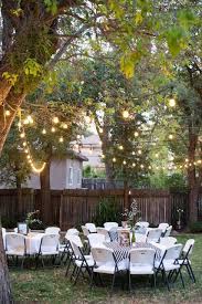 Backyard Birthday Party For The Guy In Your Life Backyard Party Decorations Backyard Party Lighting Outdoor Graduation Parties