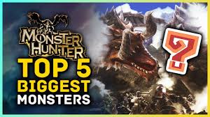 The Top 5 Biggest Monsters In Monster Hunter - G2A News