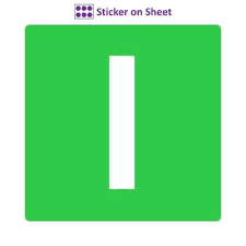 Check out our free printable letters and alphabet. Letter L Lowercase Green White Sticker White Stickers Alphabet Stickers Lettering