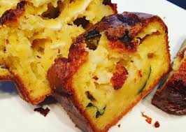 Cake Au Chevre Miel Et Basilic Express Cake Chevre Alimentation Chevre Miel