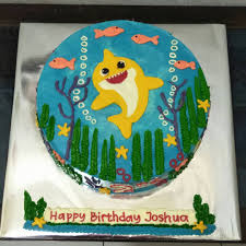 Jual kue ulang tahun murah dan terlengkap. Baby Shark Cake Ultah Mom S Cantik Kue Enak Jayapura Facebook