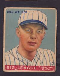 1933 GOUDEY #94 BILL WALKER ST. LOUIS CARDINALS ROOKIE