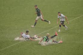 Palmeiras in the sao paulo derby. Paulistao Corinthians E Palmeiras Empatam Com Gols De Jovens Talentos Veja