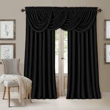 Black And Ivory Curtains Pin On Decorating Ideas