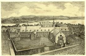 L Hotel Dieu De Quebec The Hotel Dieu Hospital Of Quebec First Hospital In New France Founded In 1639 Genealogy Canada Canada History Trois Rivieres