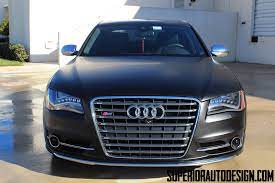 2013 Audi S8 Wrapped In Matte Black Photo 10 Audi Dream Cars Audi Classic Car Restoration