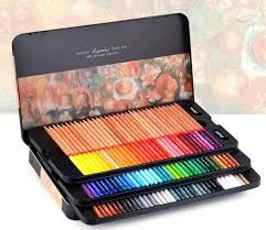 Marco Renoir Fine Art Professional Oily Colored Pencils 100