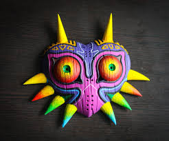 Majora Mask Legend Of Zelda Cosplay Mask Replica Majora Mask Costume Majora Mask Zelda Skull Kid Mask Zelda Cosplay Legend Of Zelda Mask For Kids