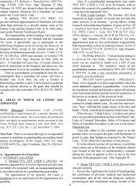 The Ad Litem Manual For Texas Probate Courts For