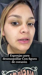 Esponjas para desmaquillar con figura de  corazon#maquillaje#micellaire#fy#tiktokshop
