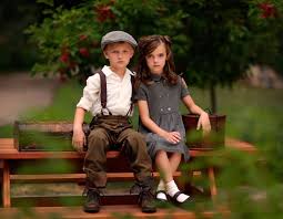 Looking for the best wallpapers? Little Boy And Girl In Vintage Clothes Hd Wallpaper Background Image 1920x1494