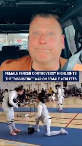 Female fencer controversy highlights the 'disgusting' war